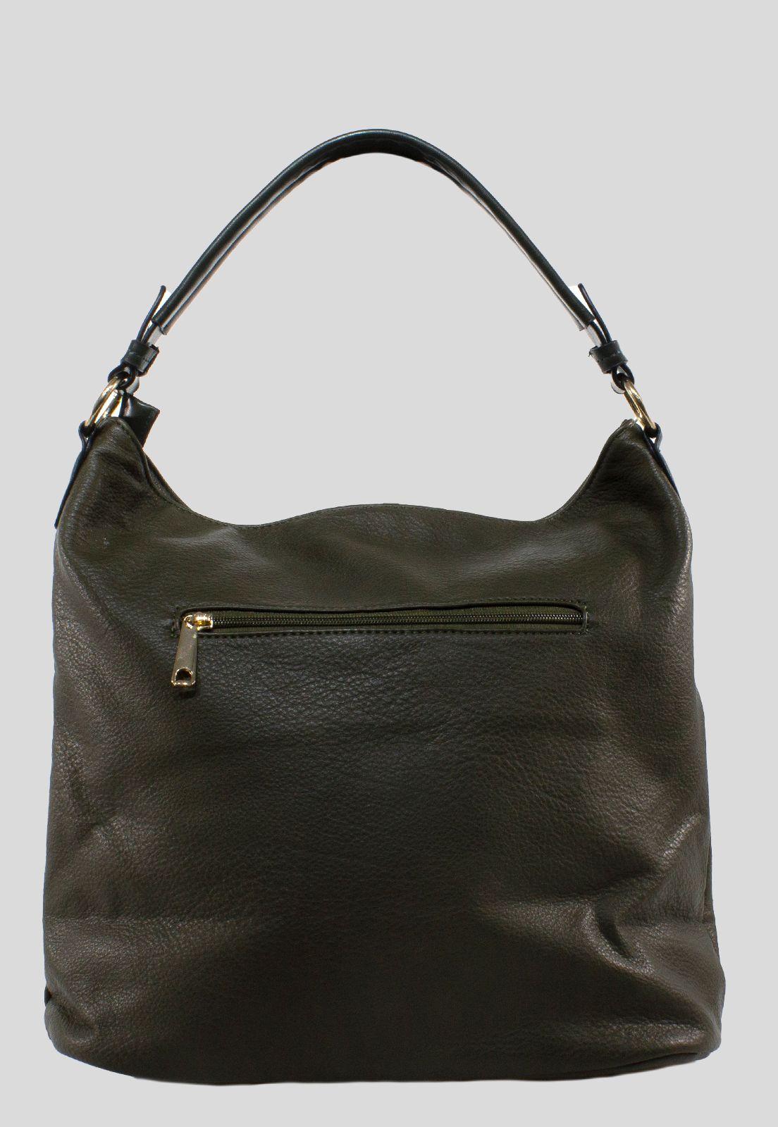 Cartera Clasica Cierre/Horizontal Verde-2