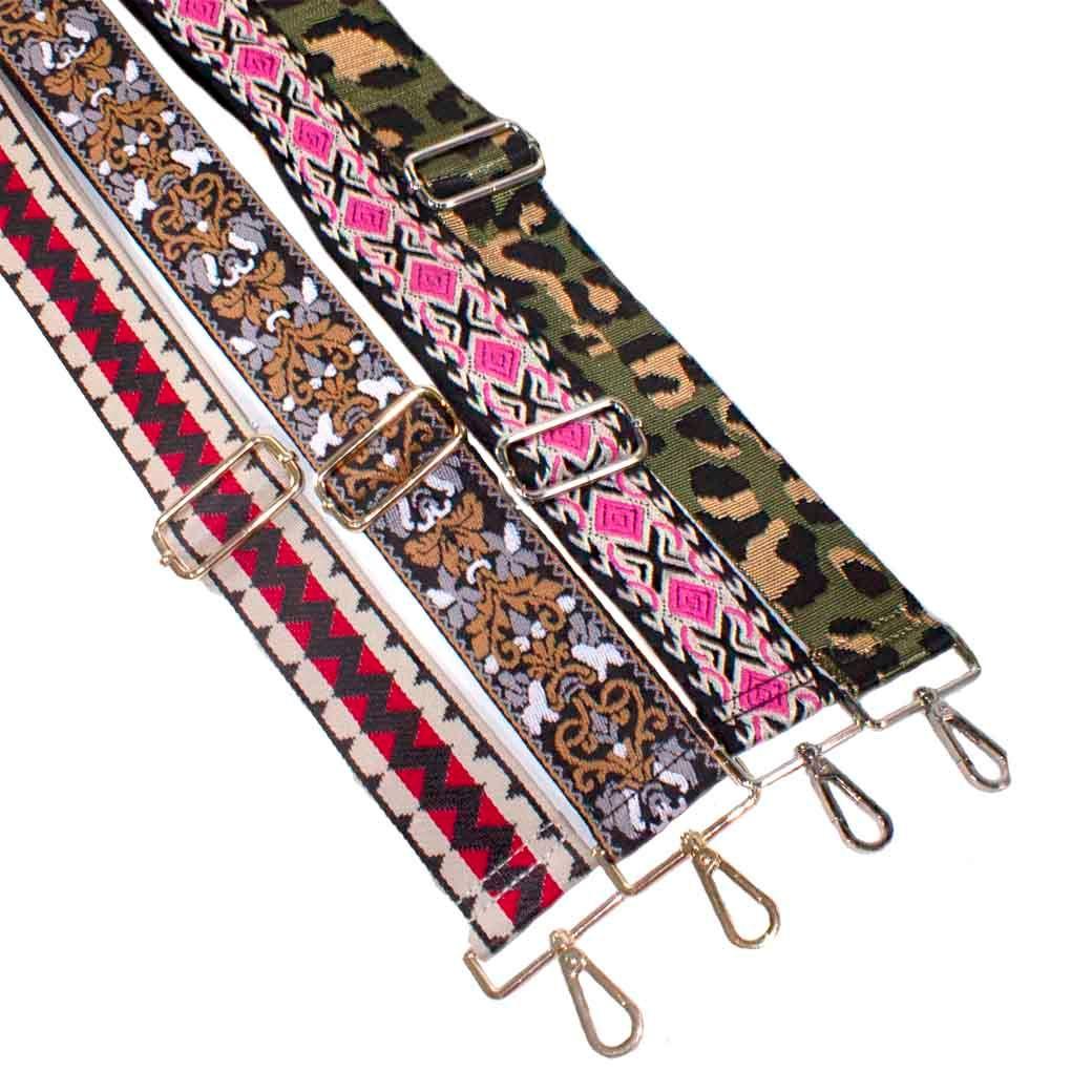 Correa Larga X Carteras Rojo-2