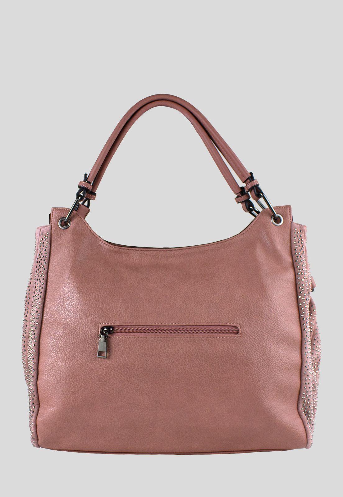 Cartera Strass Bilaterales Rosado-2