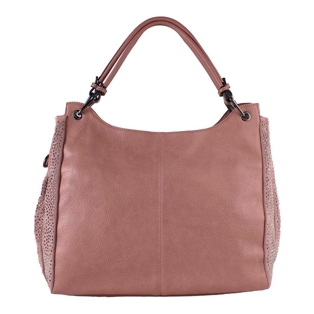 Cartera Strass Bilaterales Rosado-0