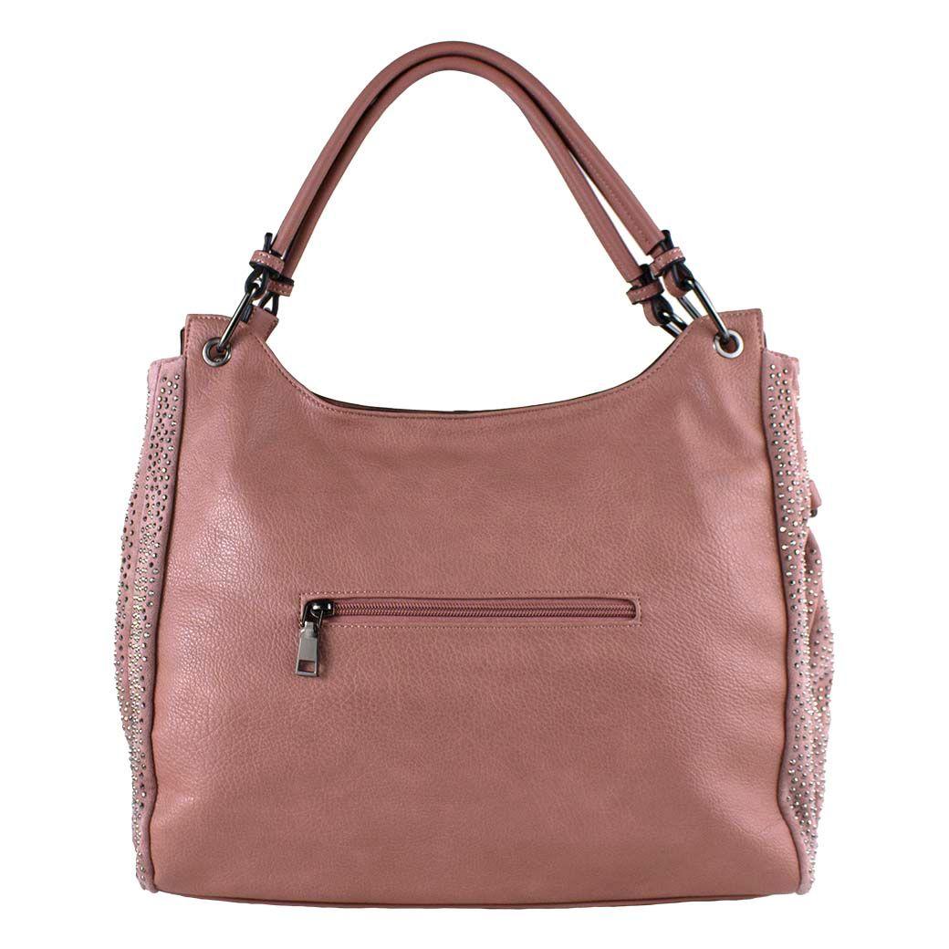 Cartera Strass Bilaterales Rosado-2