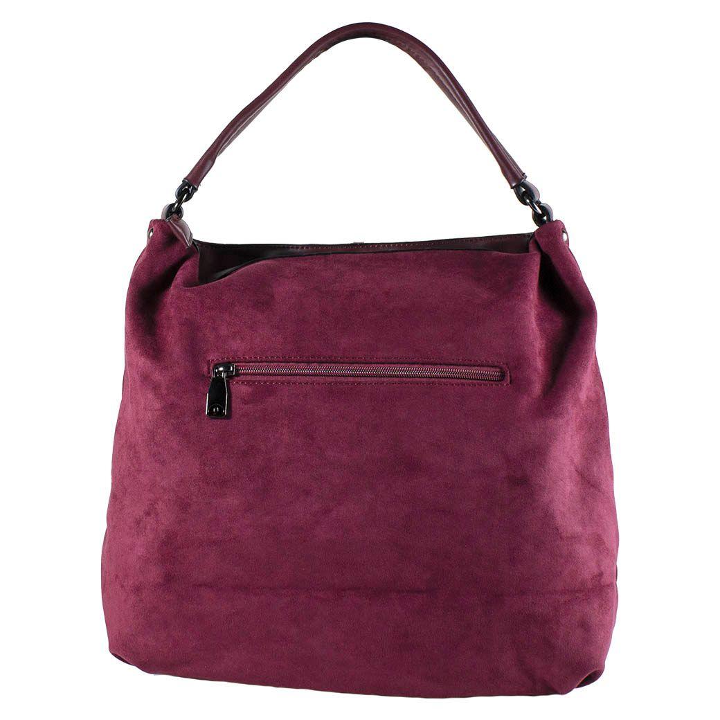 Cartera Rombos Strass Burdeo-2