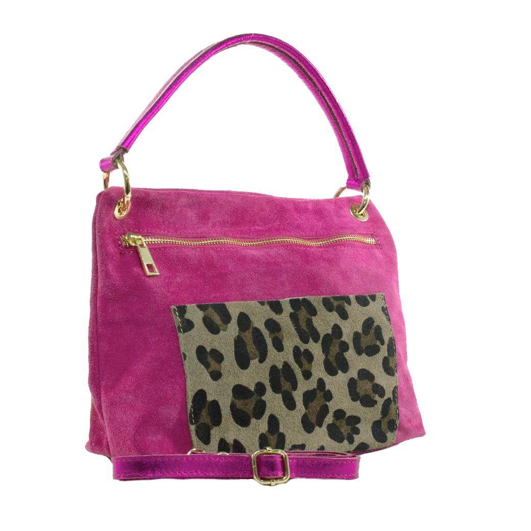 Cartera bolsillo leo Fucsia-1