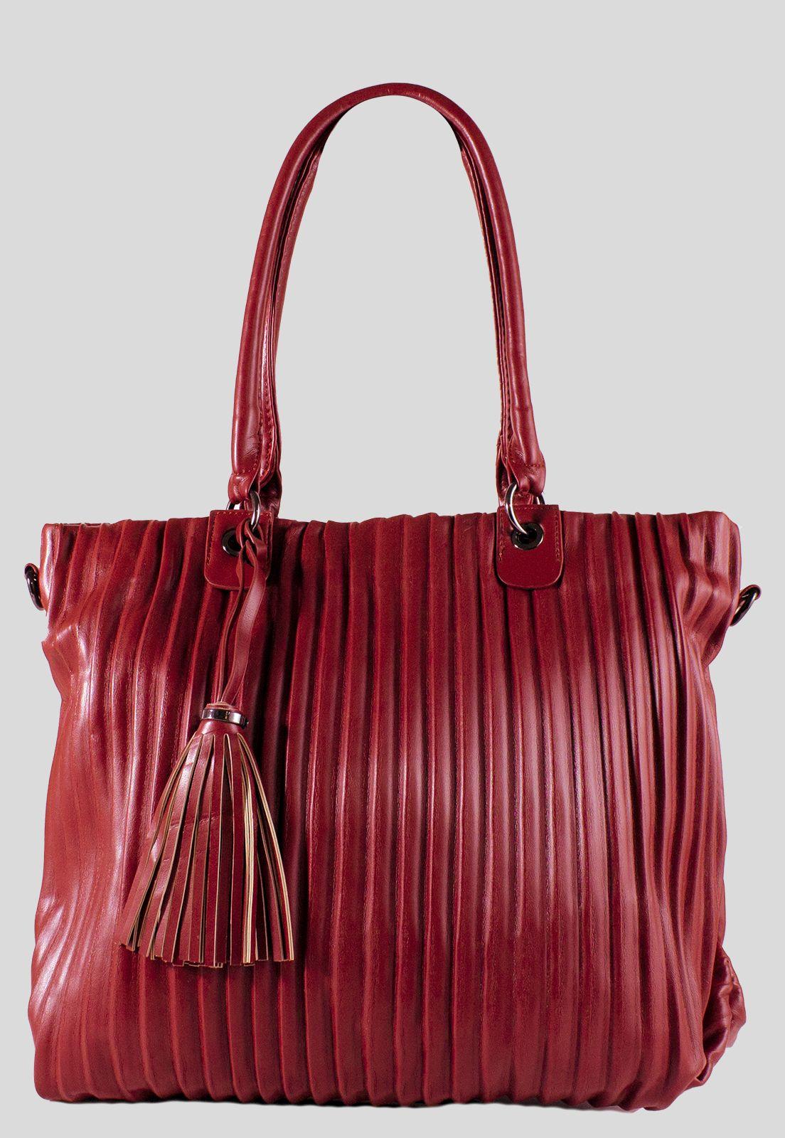Cartera Full Pliegues Burdeo-0