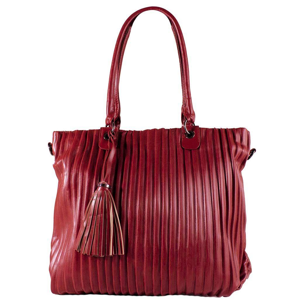 Cartera Full Pliegues Burdeo-0