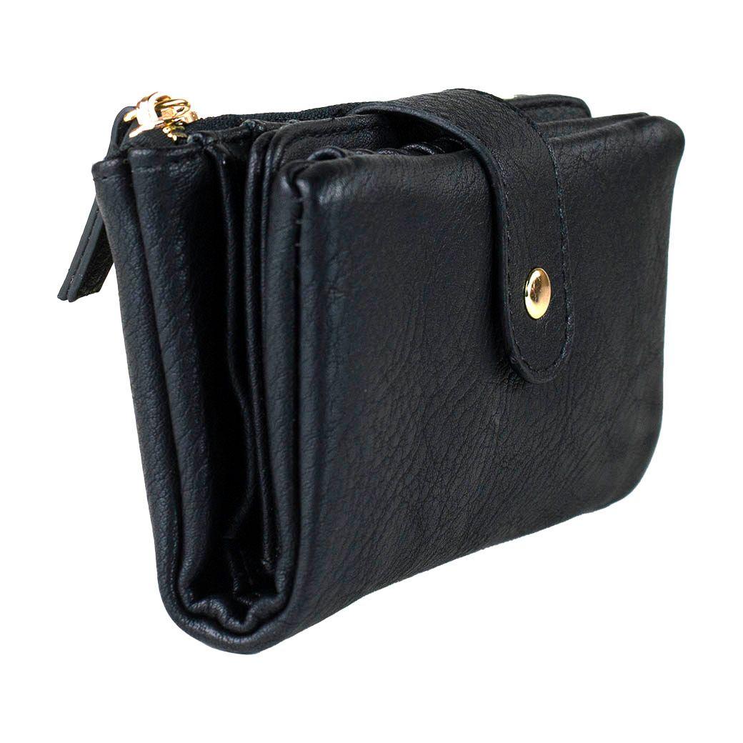 Billetera Chica Cierre Negro-1