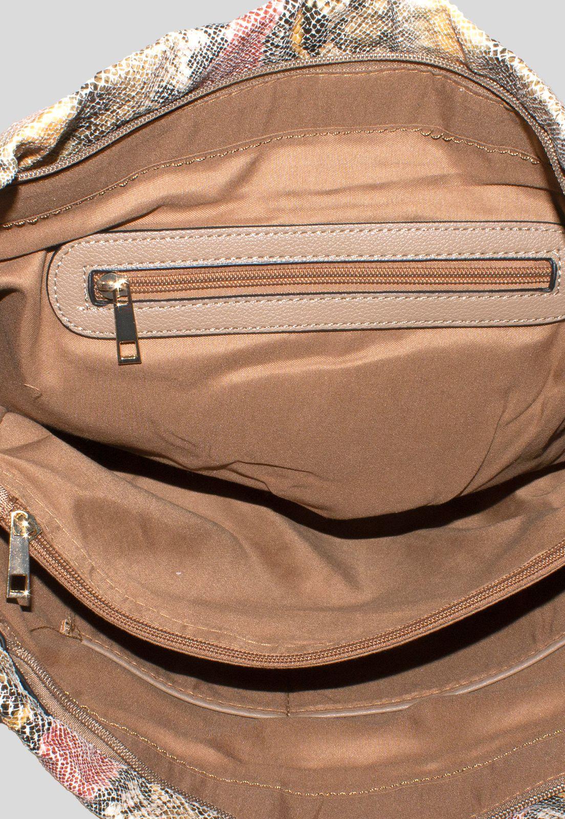 Cartera Grande Piton Khaki-3