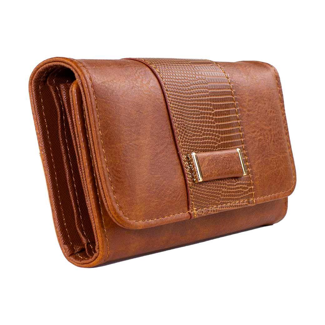 Billetera Mediana Placa Tostado-1
