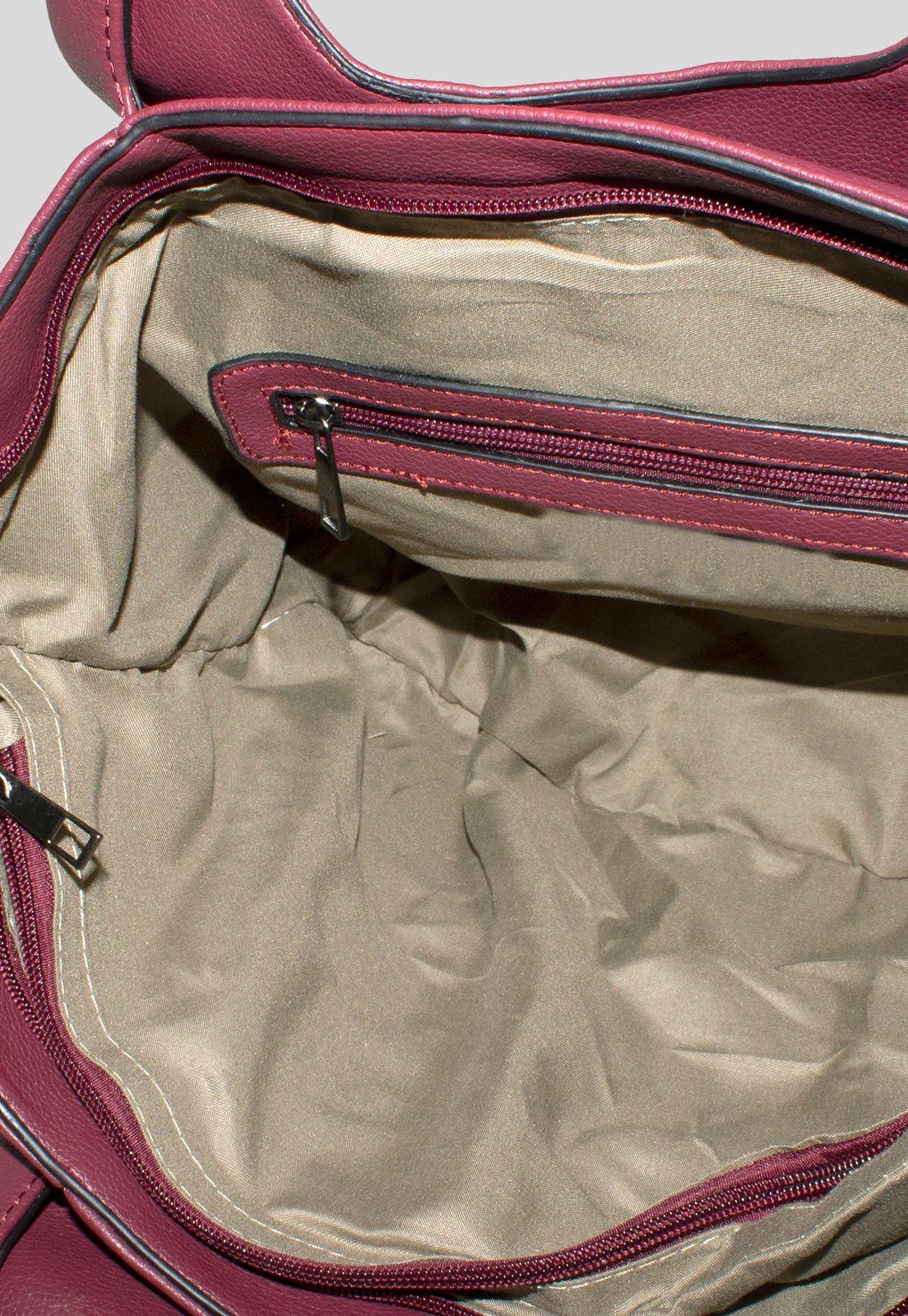 Cartera Bolsillo  Manilla Burdeo-3