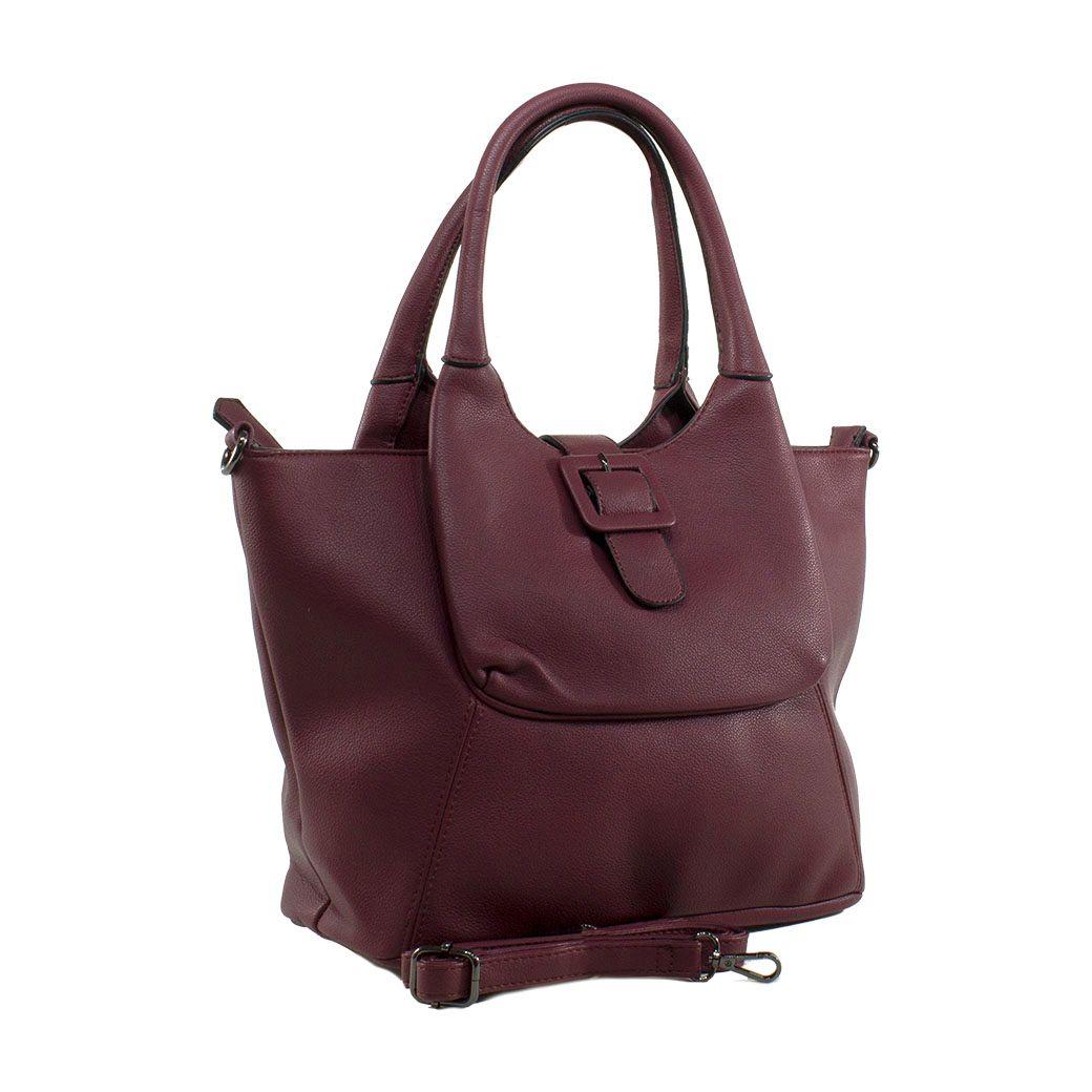 Cartera Bolsillo C/ Manilla Burdeo-1