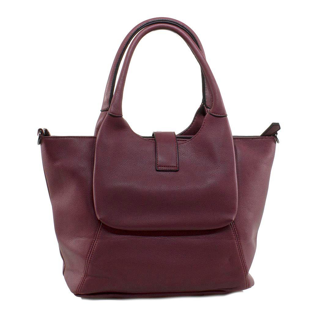 Cartera Bolsillo C/ Manilla Burdeo-2