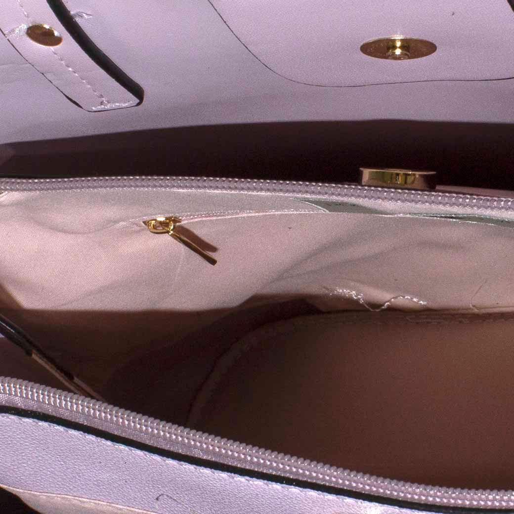 Cartera C/Faja Piton Lila-3