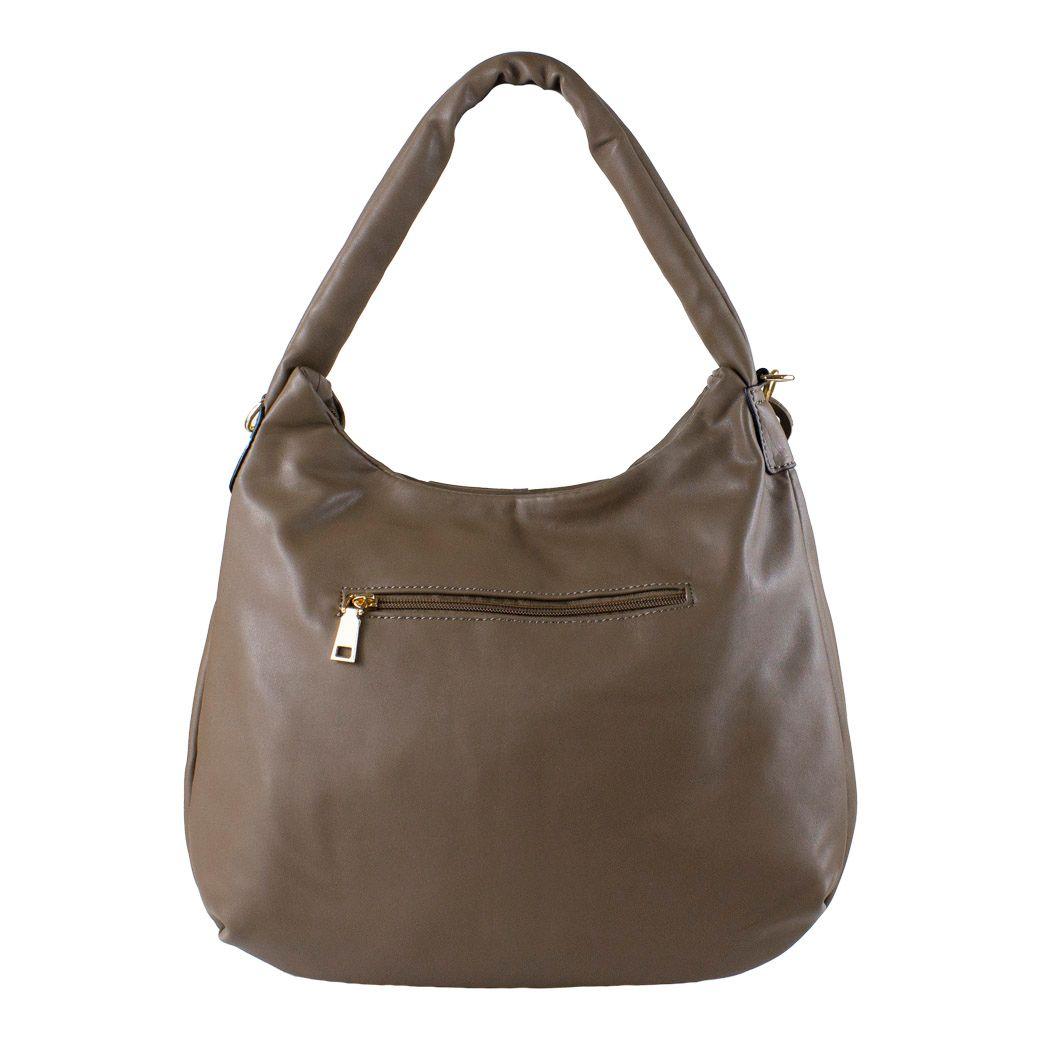 Cartera Cadena Frontal Taupe-2