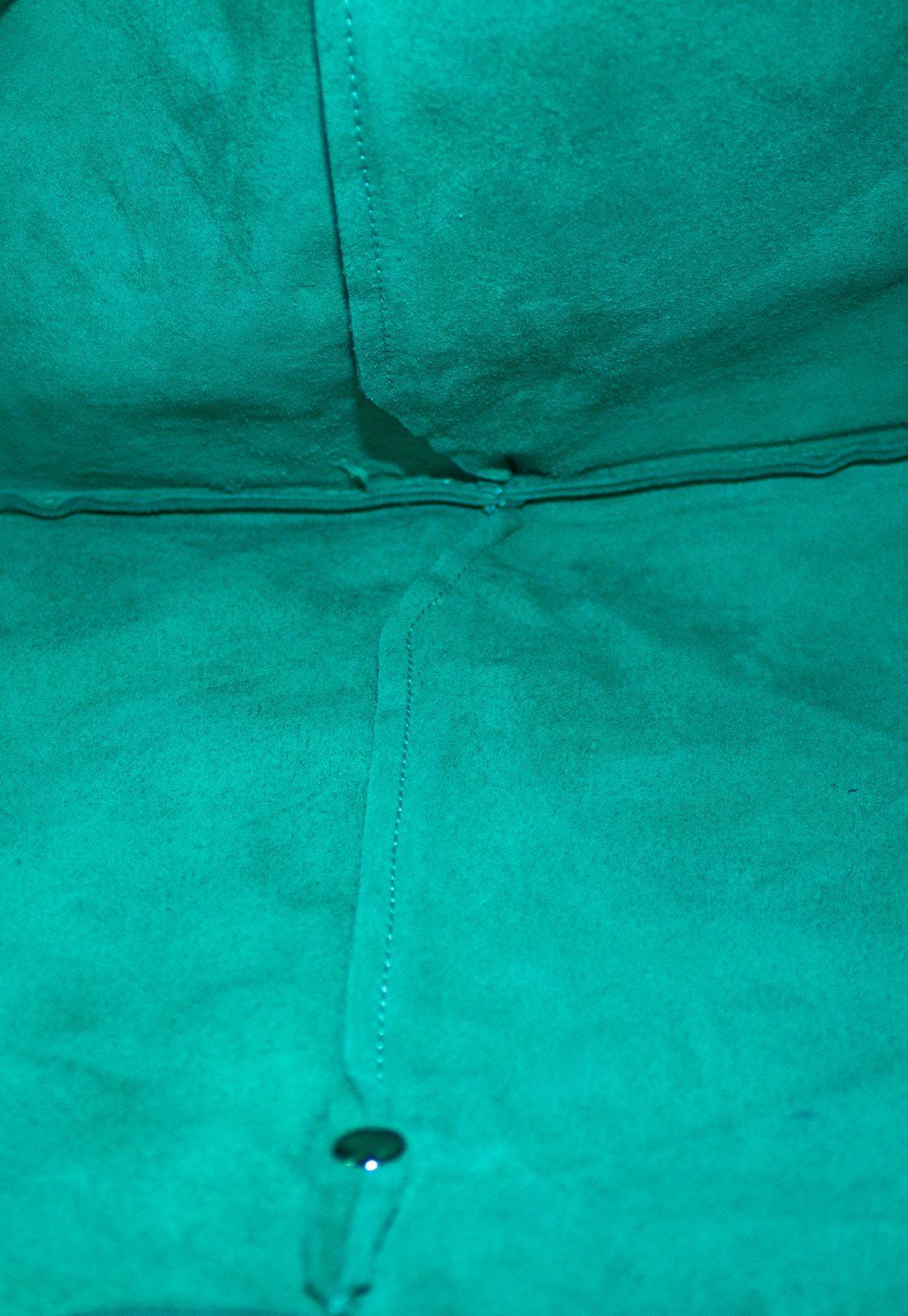Cartera Reno Pasador Cuero Turquesa-4