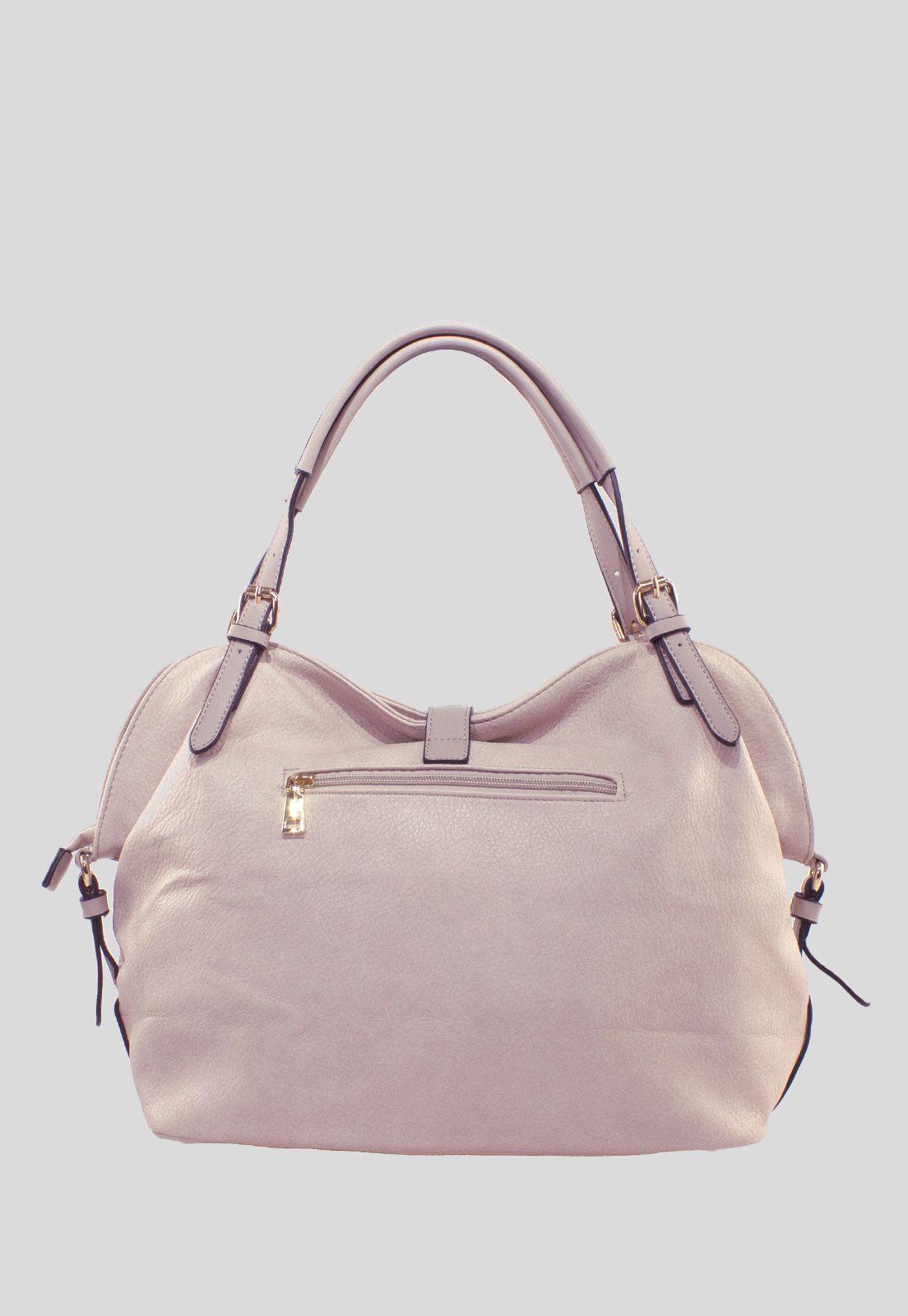 Cartera Con Mosqueton Arena-2