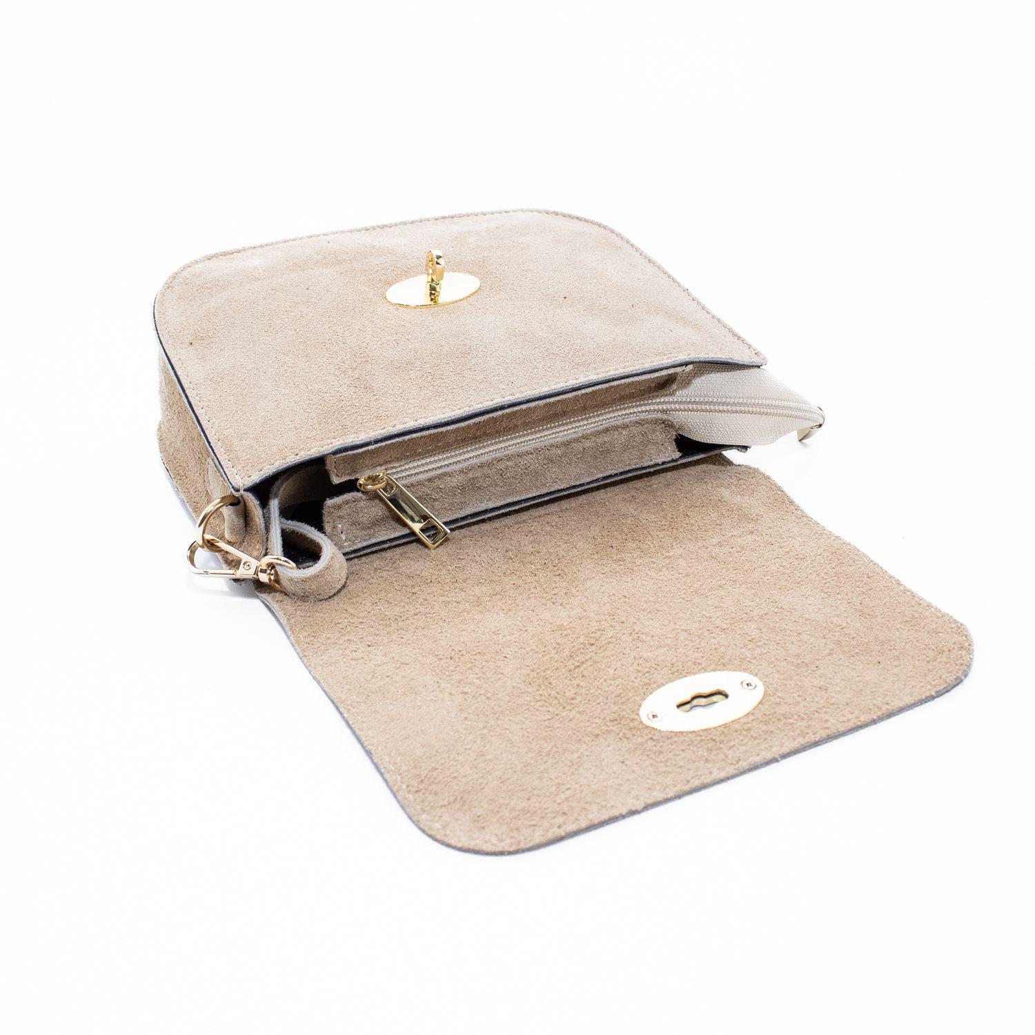 Cartera Reno con Cerrojo Beige-3