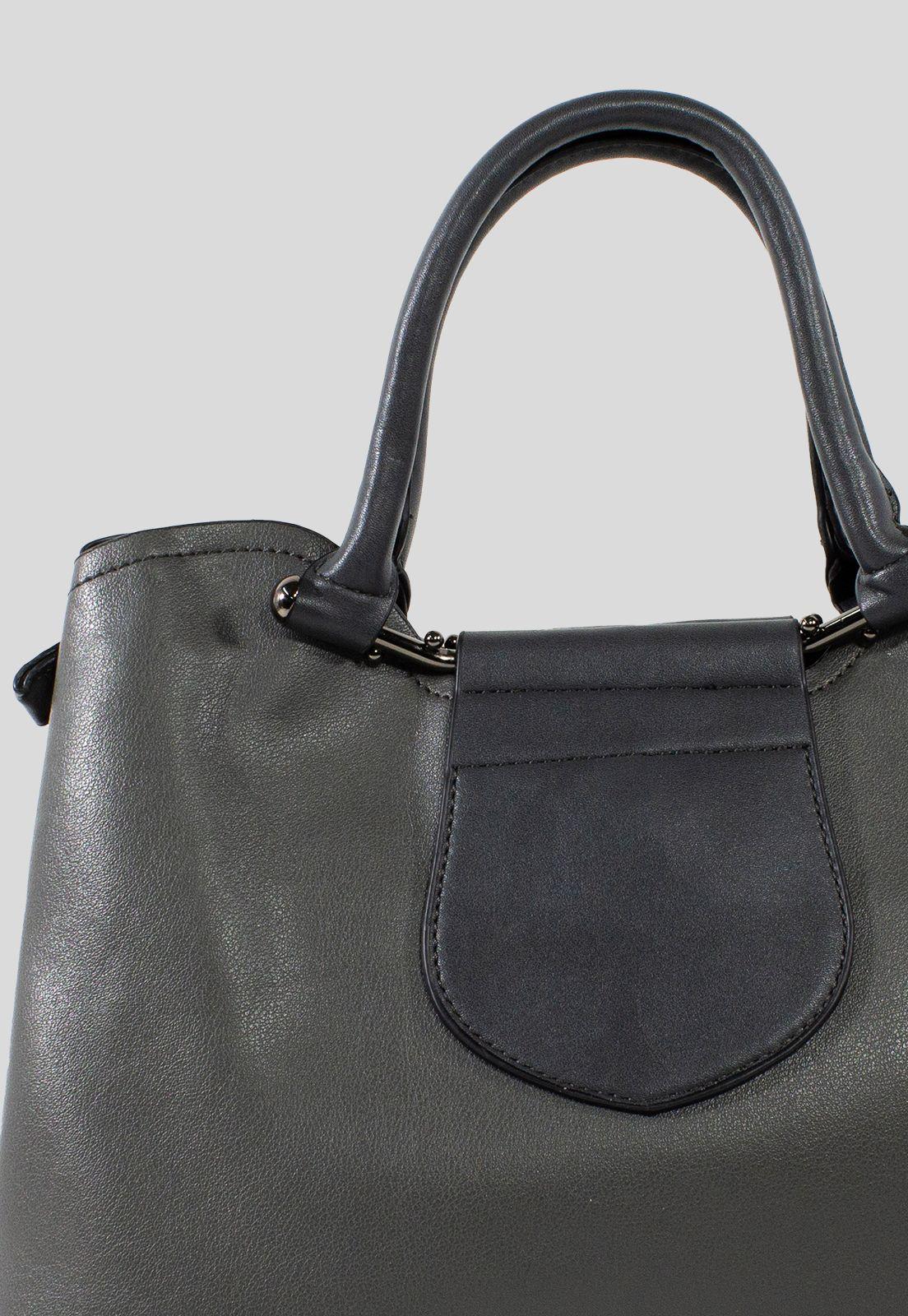 Cartera Rigida Chapeta Gris-2
