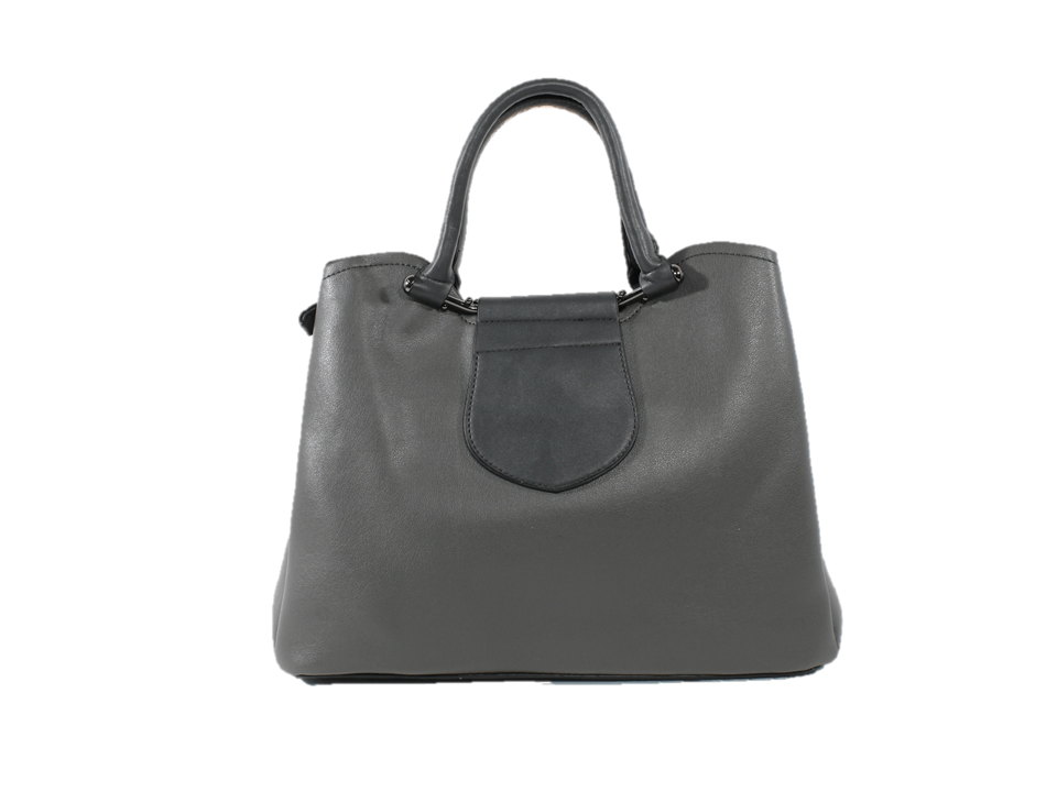 Cartera Rigida Chapeta Gris-0