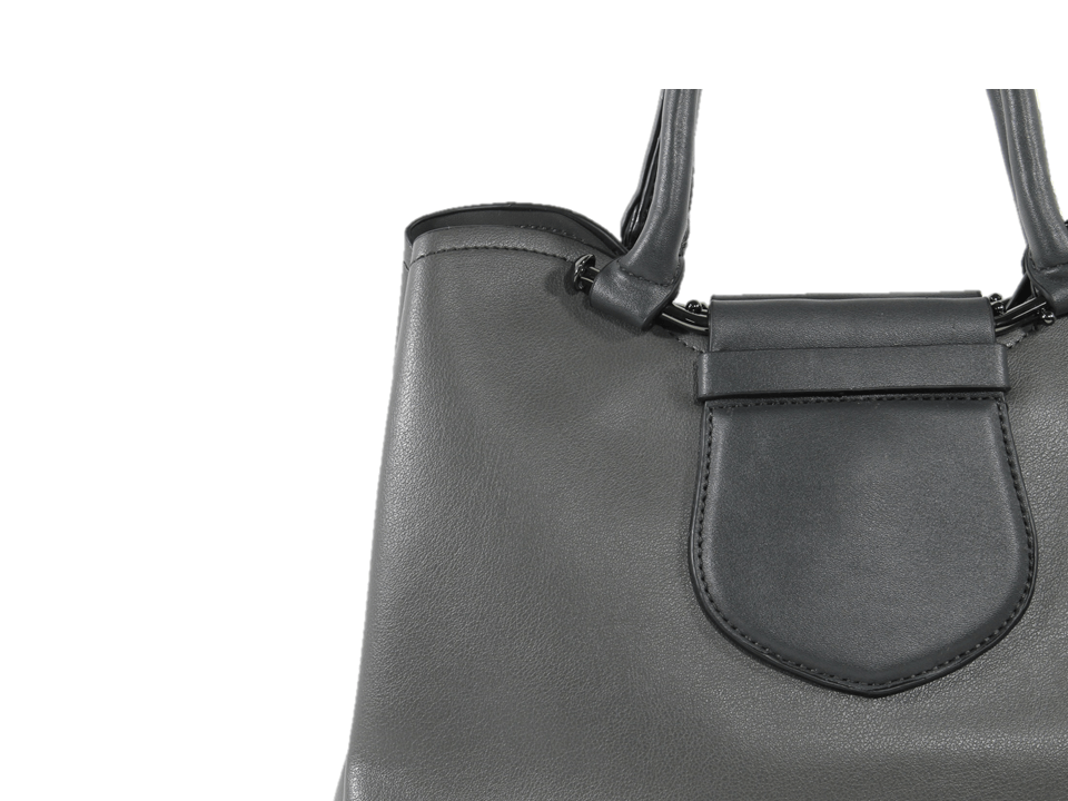 Cartera Rigida Chapeta Gris-2