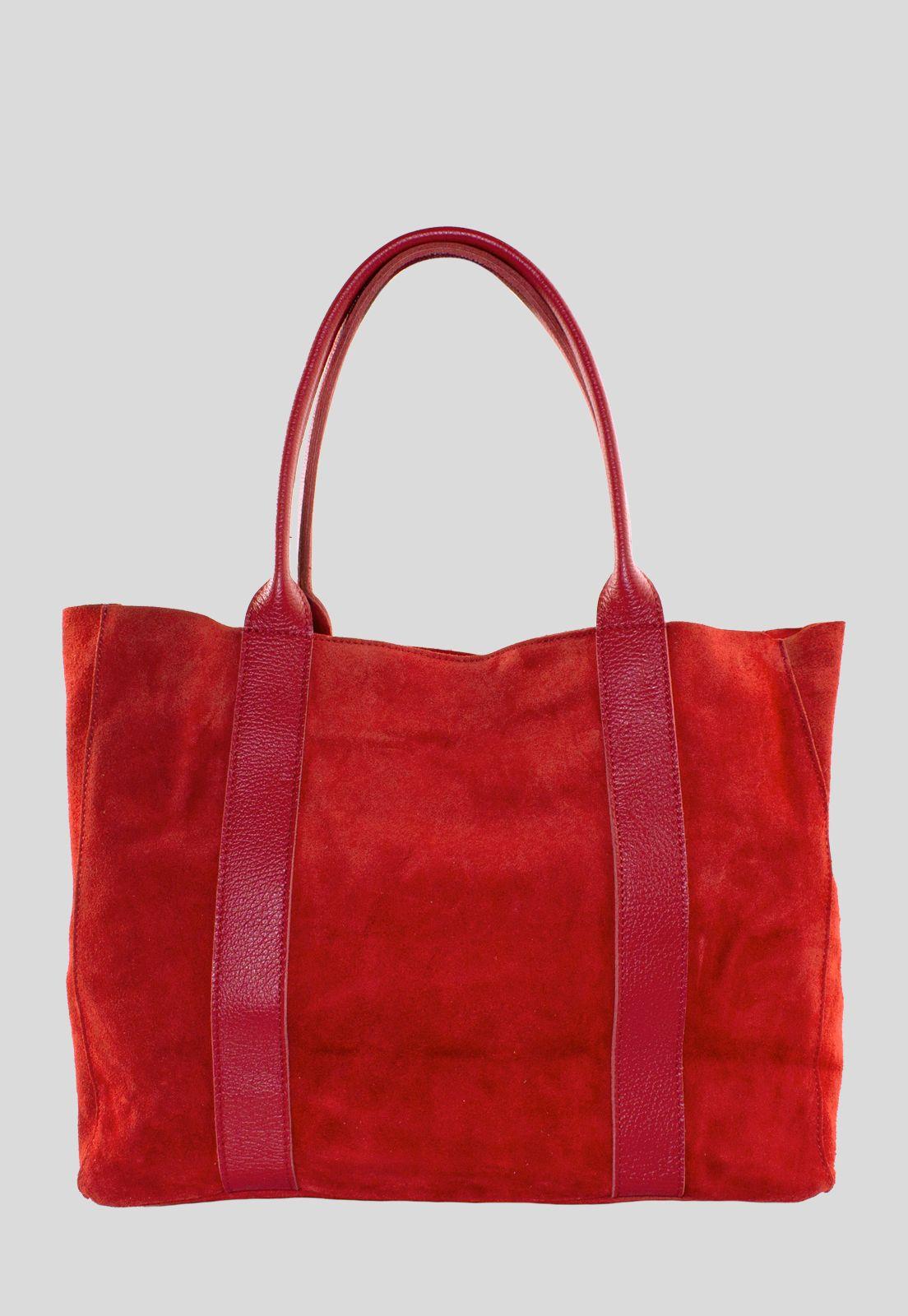 Cartera Reno Fleco Lateral Rojo-2