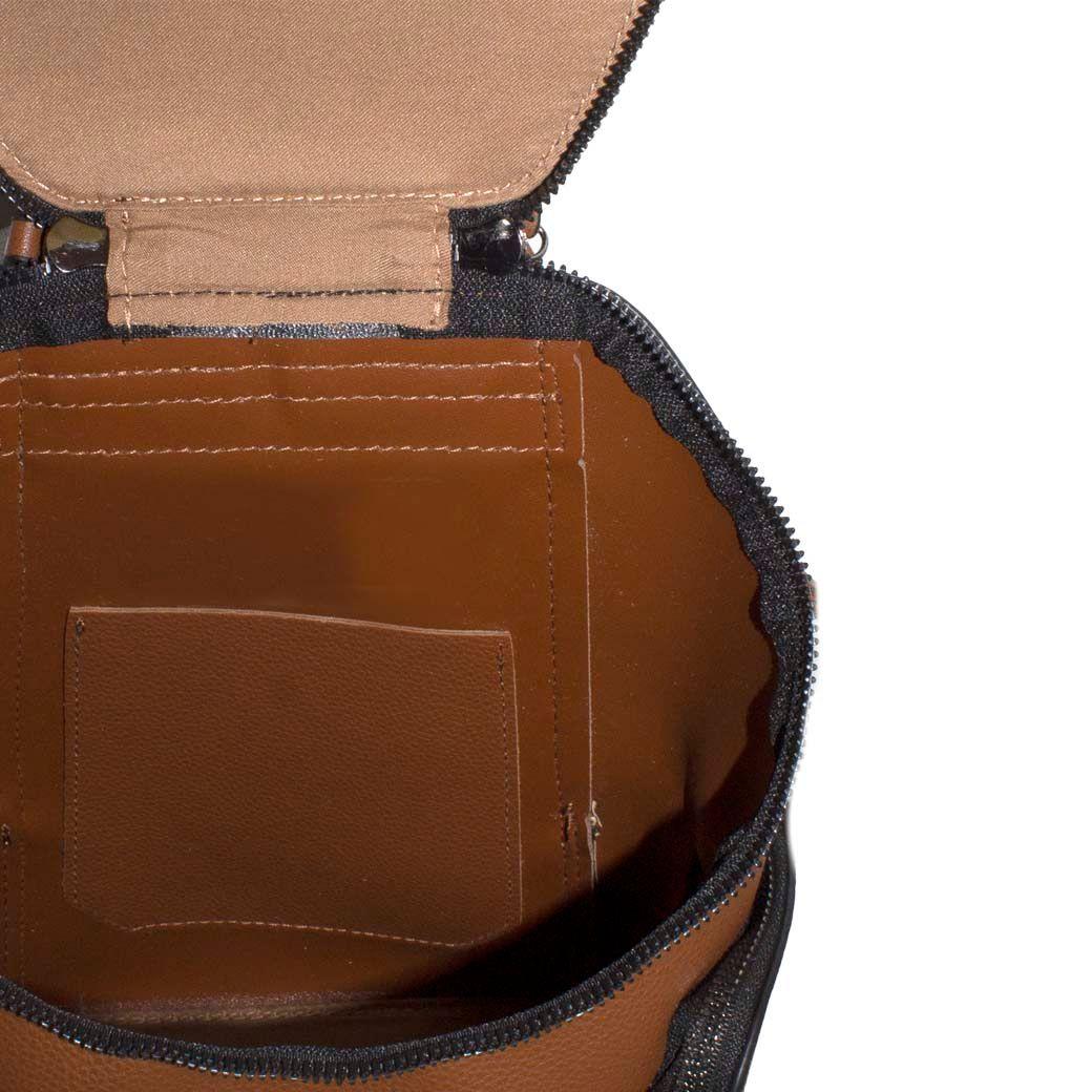 Mochila Rigida Chica Tostado-3