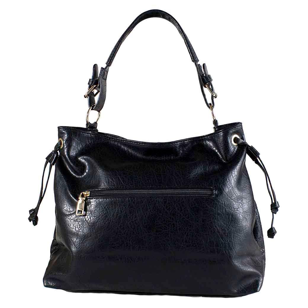 Cartera 1 Manilla 4 Materiales Negro-2