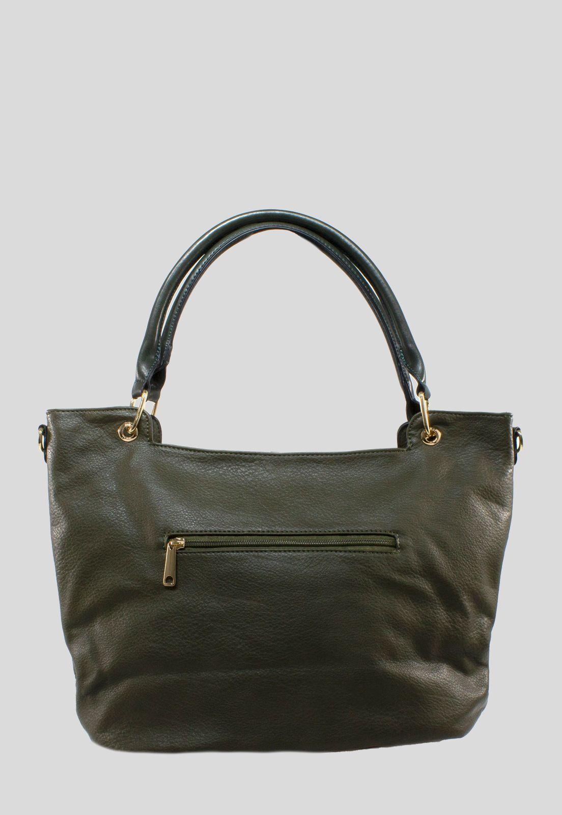 Cartera Clasica Bolsillo Laterales Verde-2