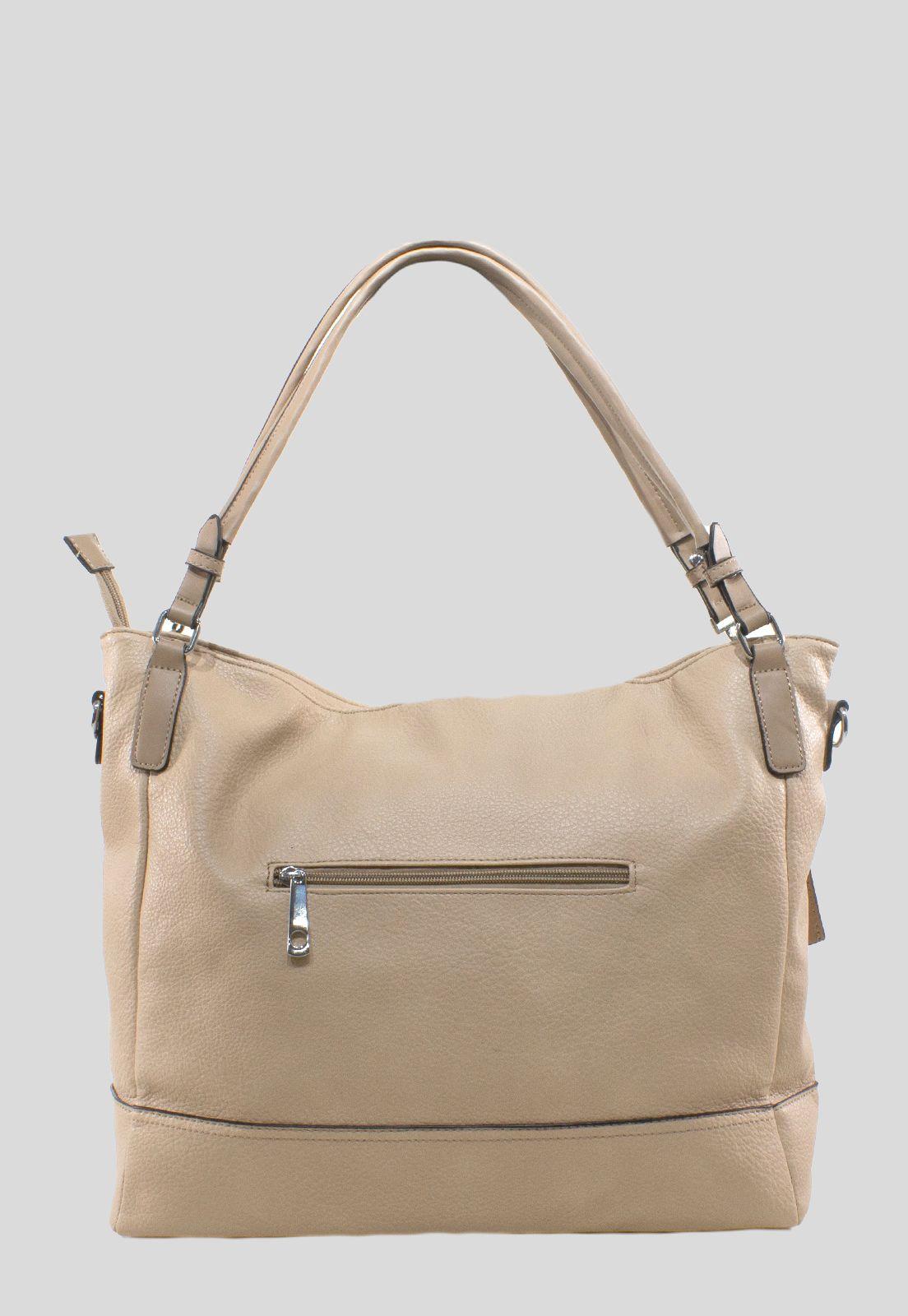 Cartera Con Tubo Forrado Arena-2