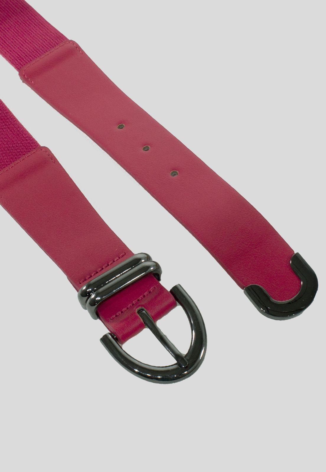 Cinturon elastico del. Heb. Y pasador Fuscia-2