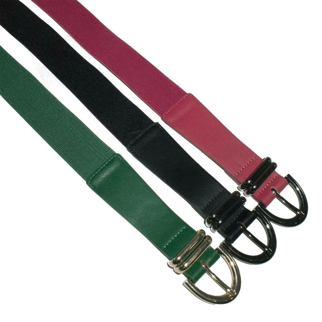 Cinturon elastico del. Heb. Y pasador Fucsia-4