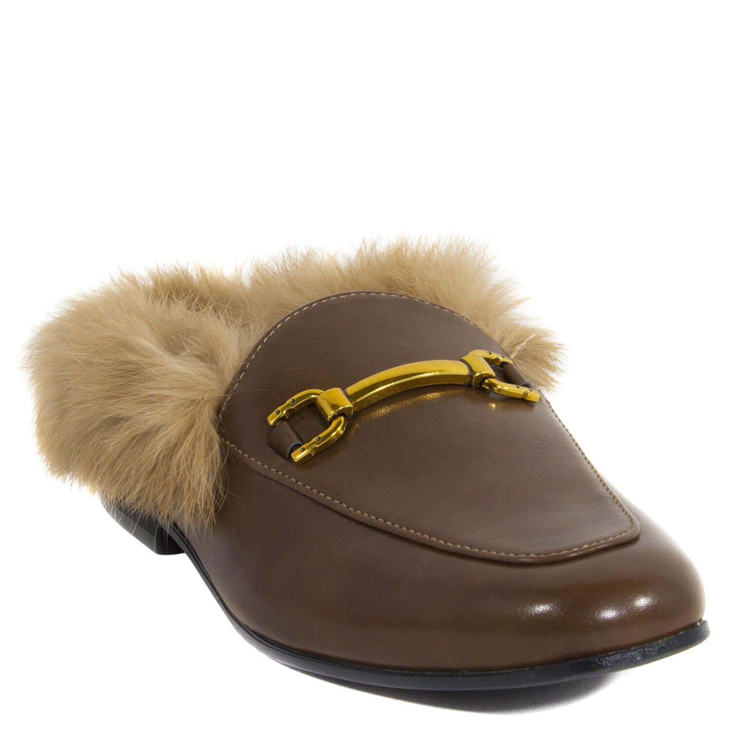 Zapato con Piel Sintetica Camel-0