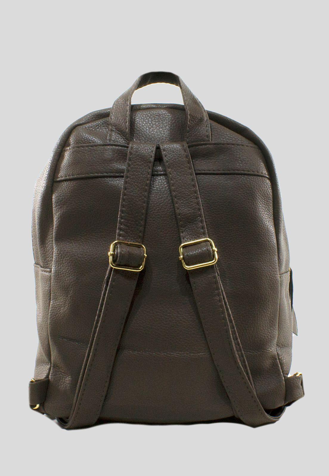 Mochila Acolchada Taupe-2