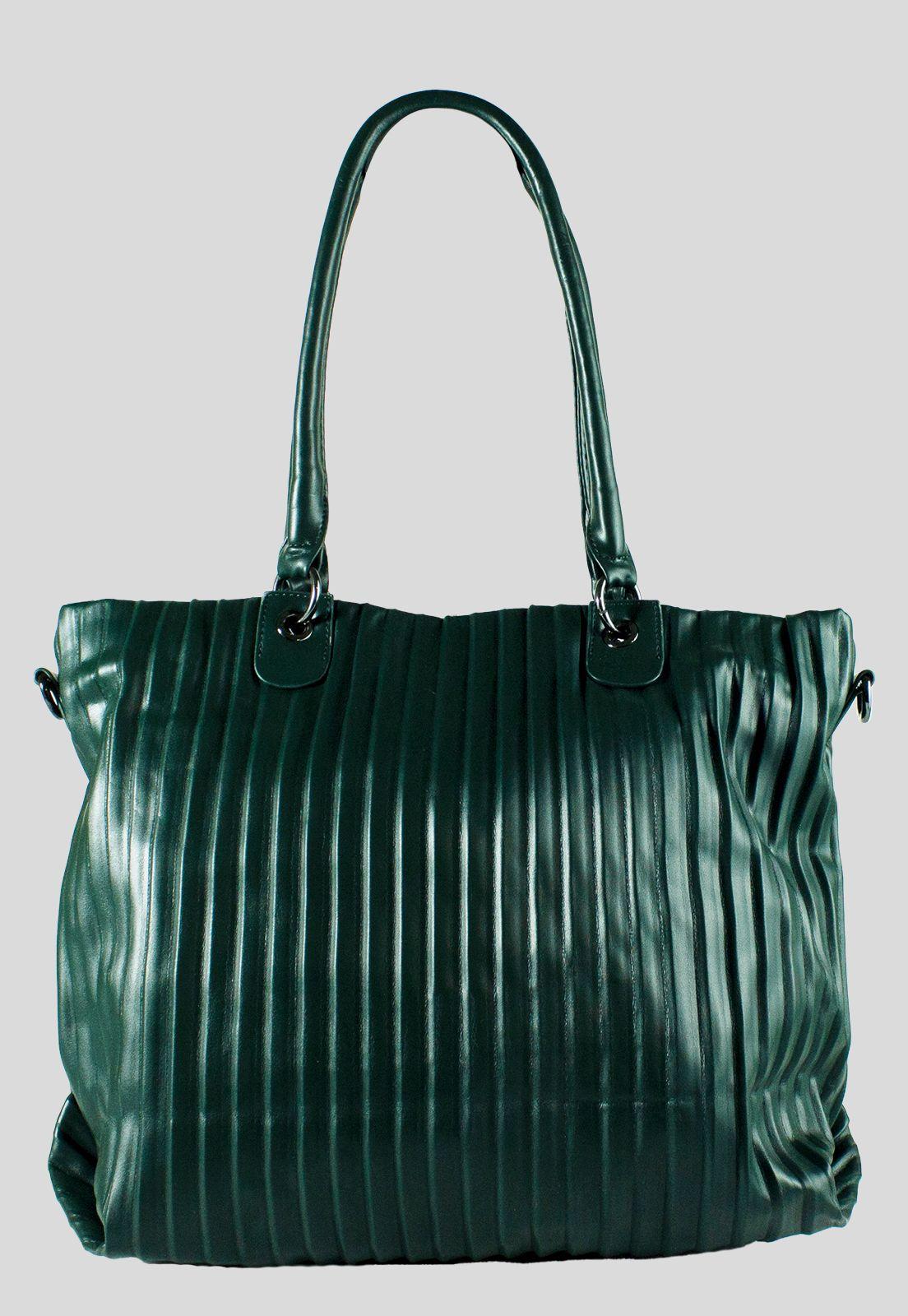 Cartera Full Pliegues Verde-2