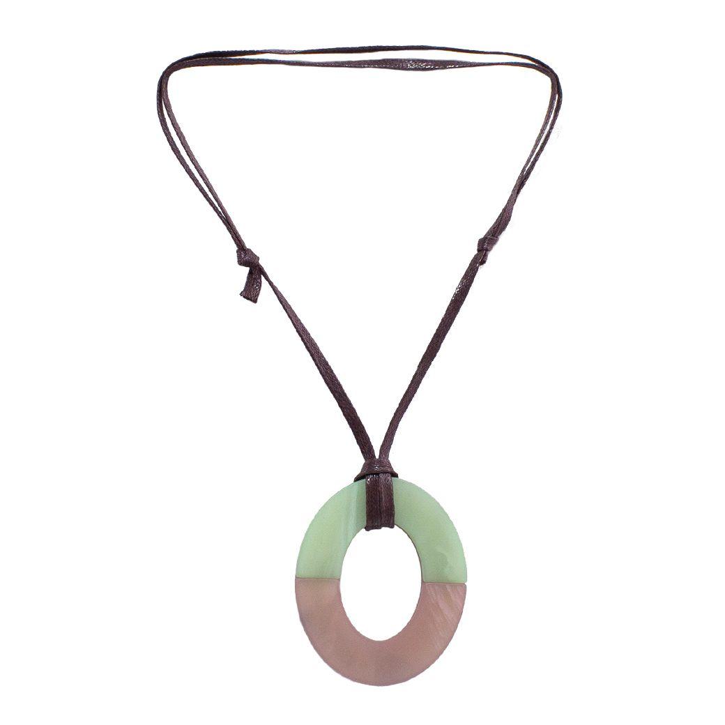 Collar 1 Argolla Bicolor Multicolor-1