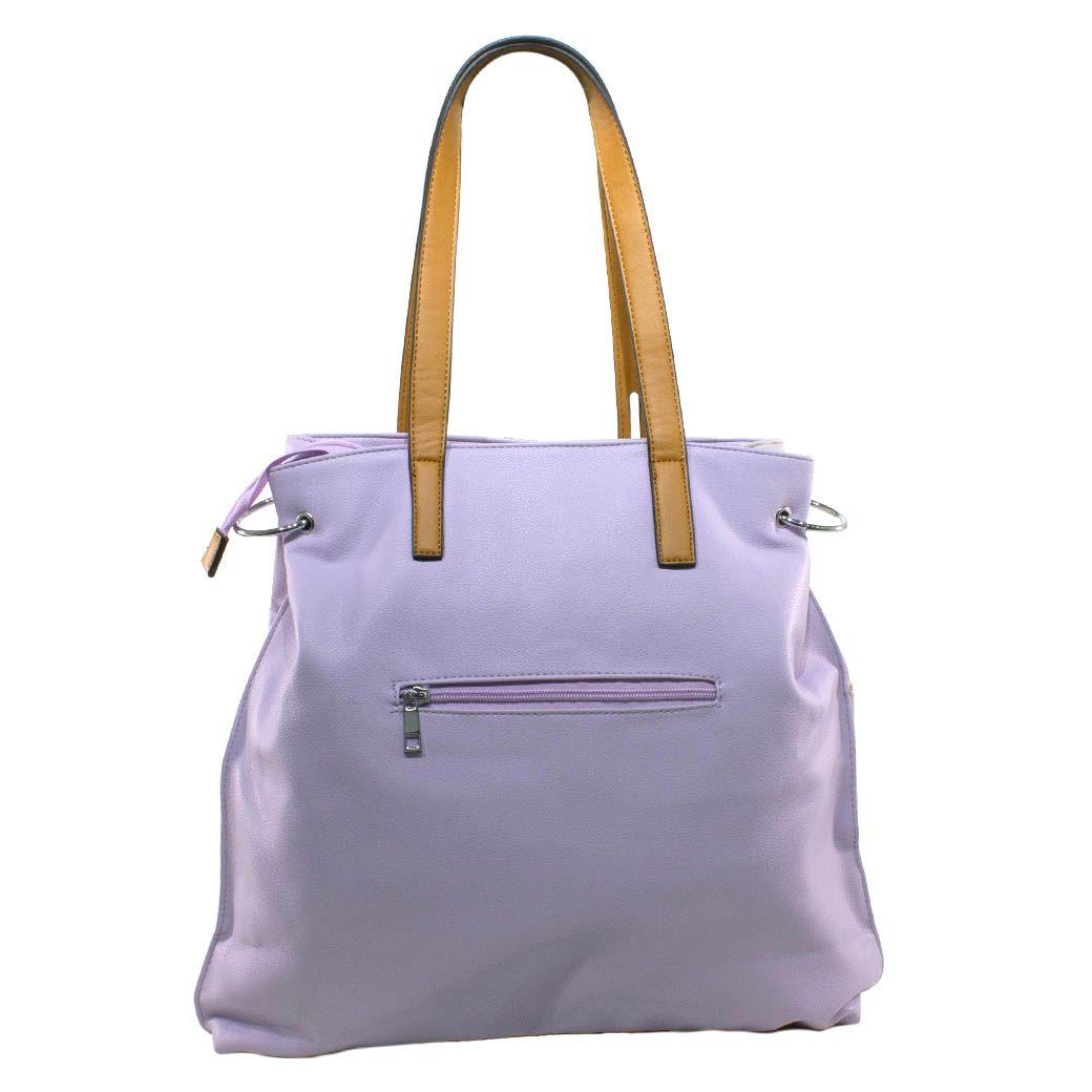 Cartera Patchwork C/Casquete Lila-2