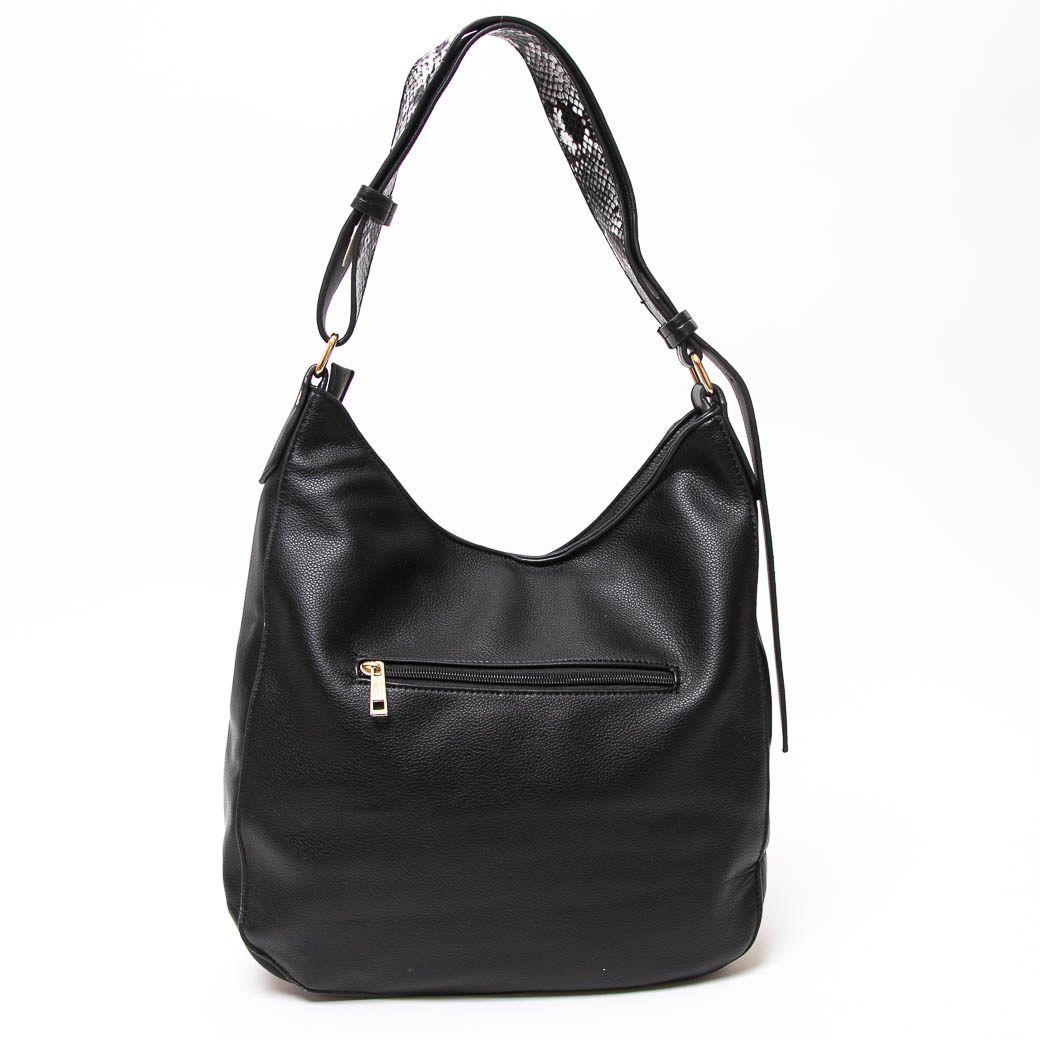 Cartera con Bolsillo Piton Negro-2