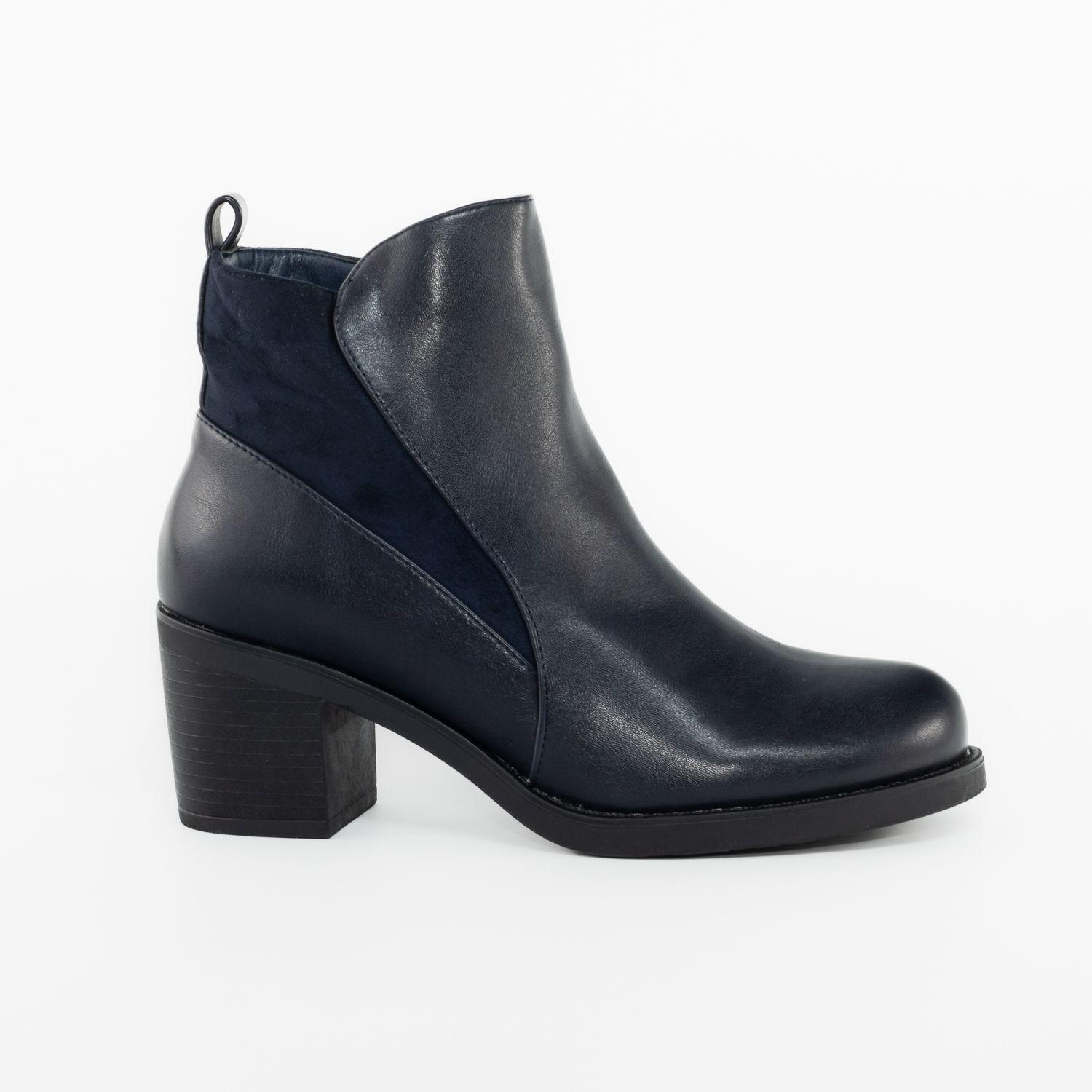 Botin c/ fuelle bimaterial Azul-0