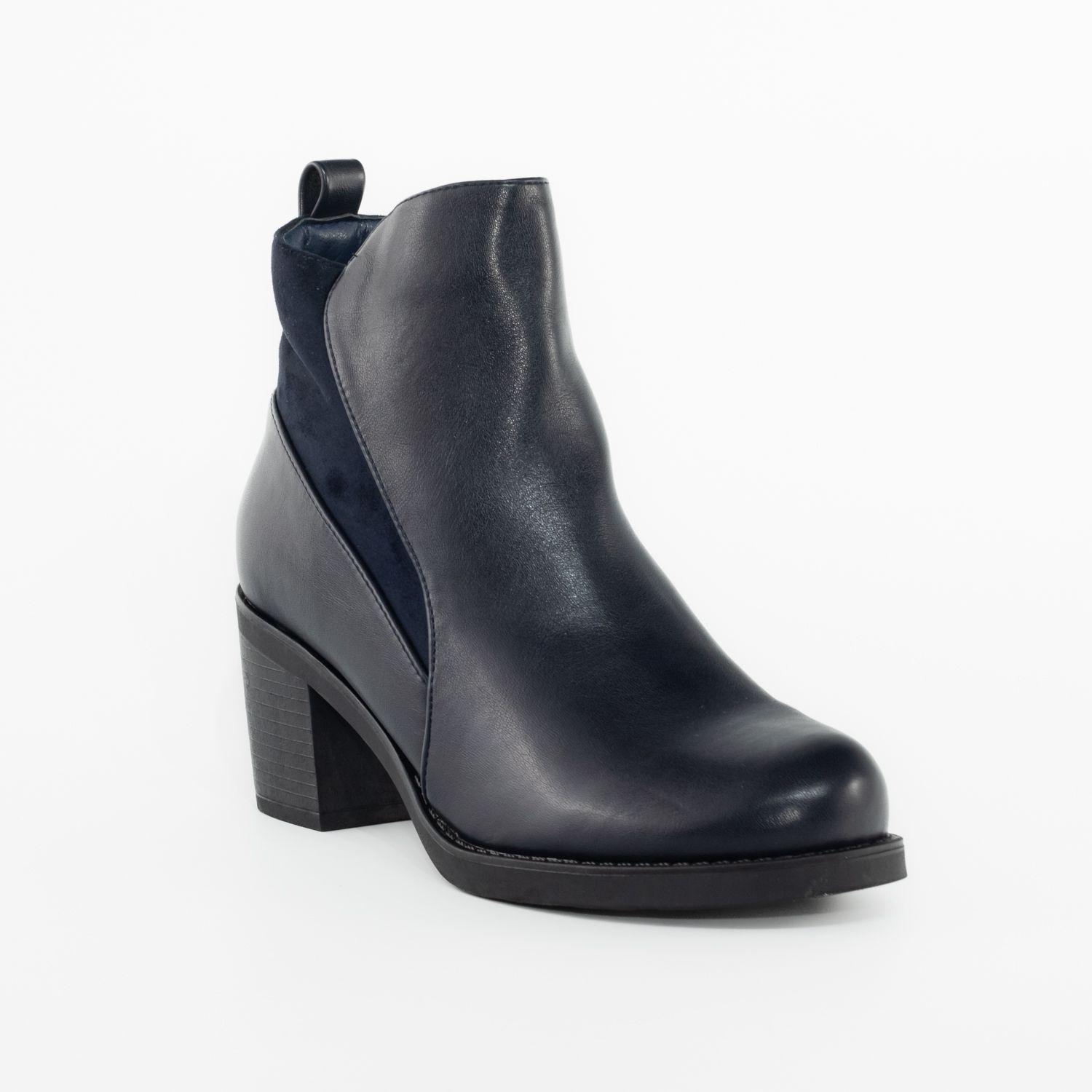Botin c/ fuelle bimaterial Azul-1