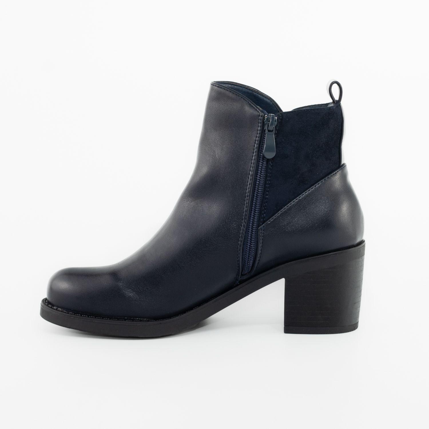 Botin c/ fuelle bimaterial Azul-2