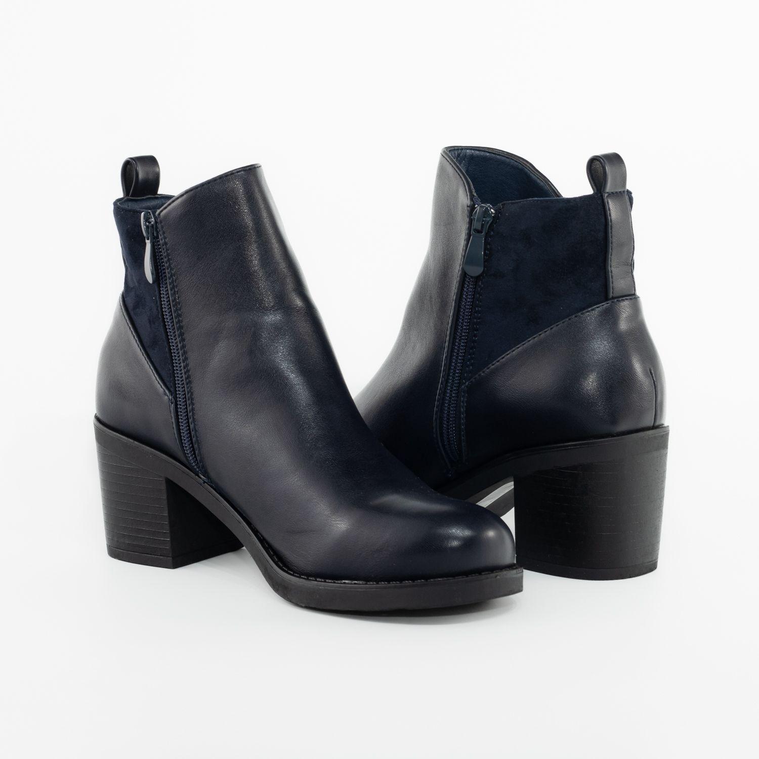 Botin c/ fuelle bimaterial Azul-3