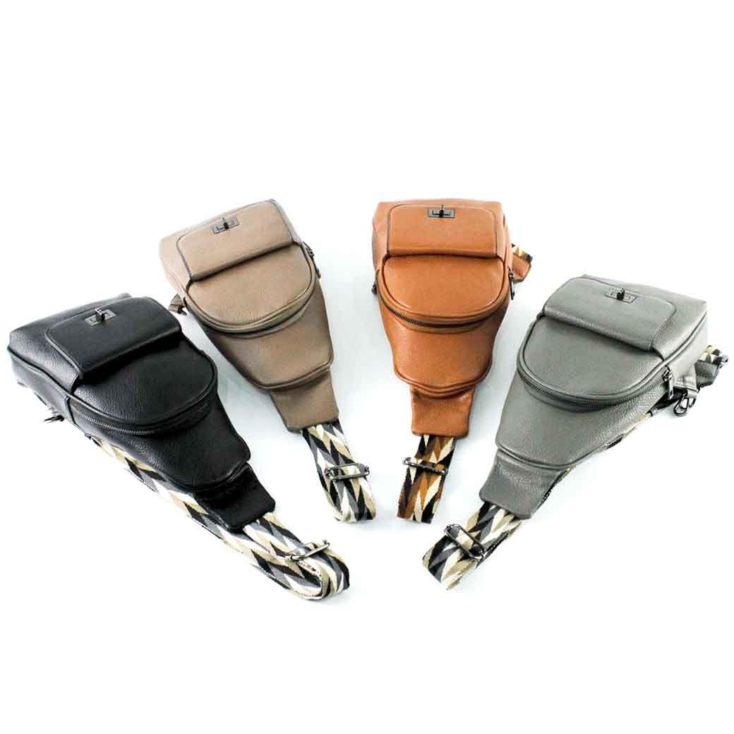 Mochila Ecocuero Poroco 549 Mujer Taupe Mailea-5