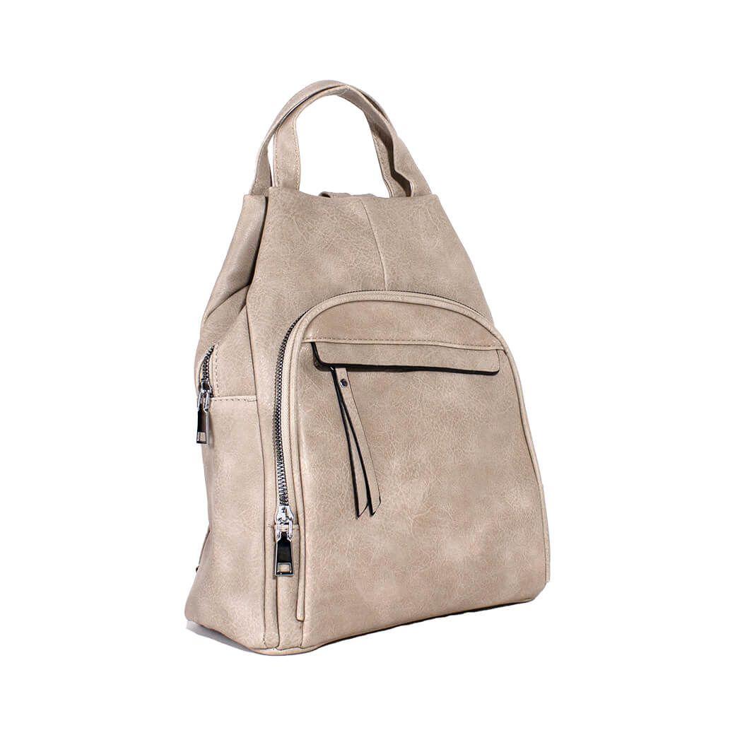 Mochila Cierre Externo Recto Arena-1