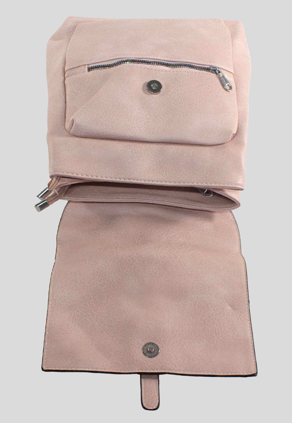 Mochila Con 2 Pasadores Rosado-3