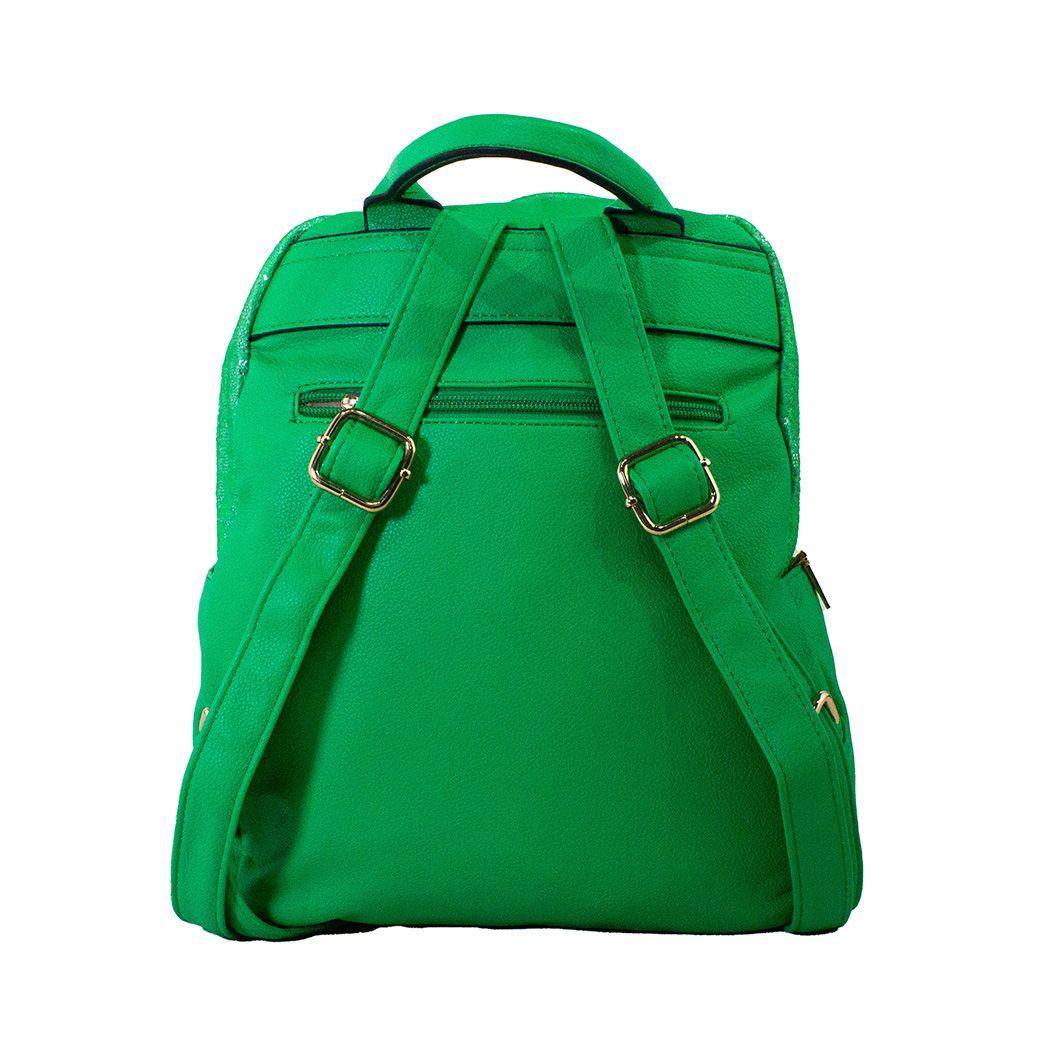 Mochila con bolsillo acolchado Verde-1