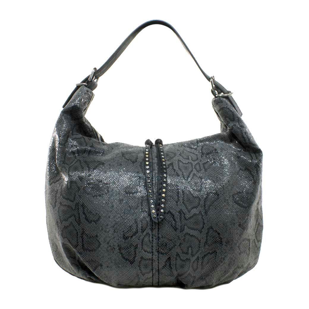 Cartera Bote Piton Negro-0