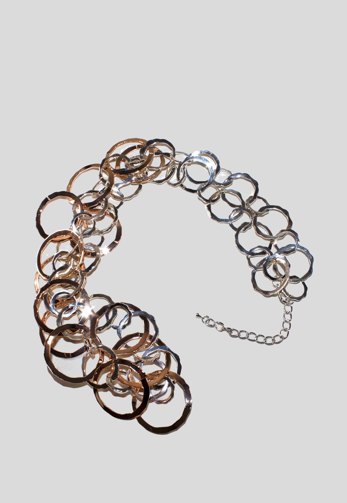 Collar argollas metalicas Cipria-1