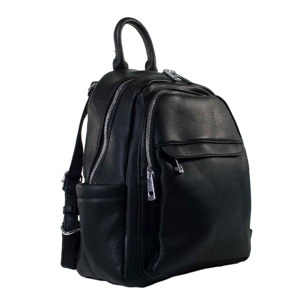 Mochila C/ Chapeta Frontal Negro-1