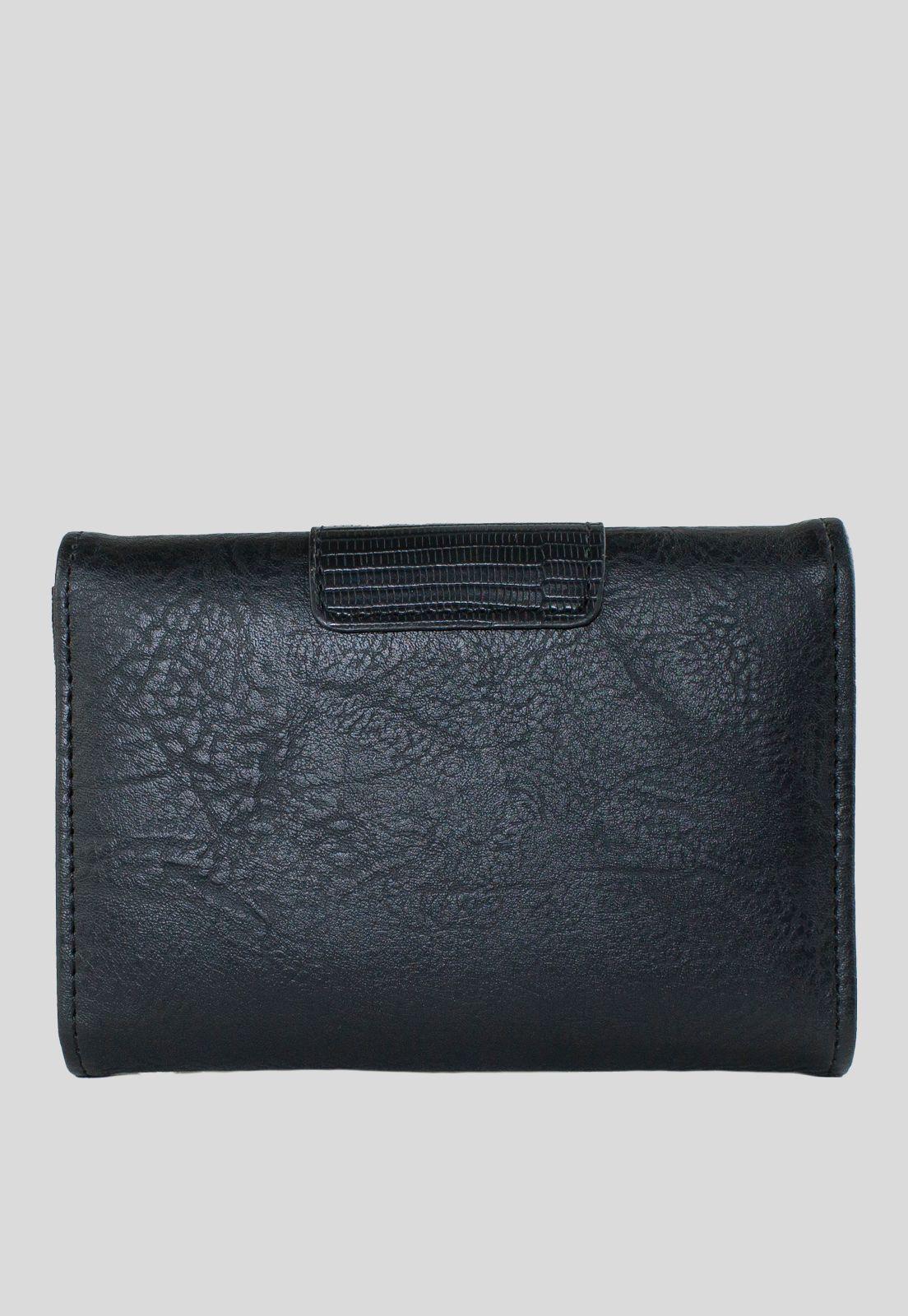 Billetera Mediana Placa Negro-2
