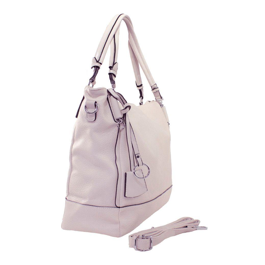 Cartera Con Tubo Forrado Beige-1