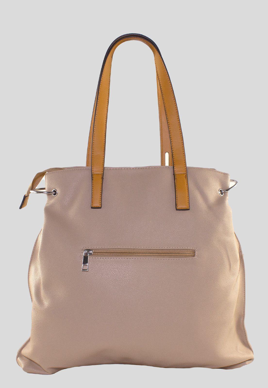 Cartera Patchwork Casquete Taupe-2